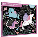Ma pochette d’artiste - Cartes à gratter Licornes