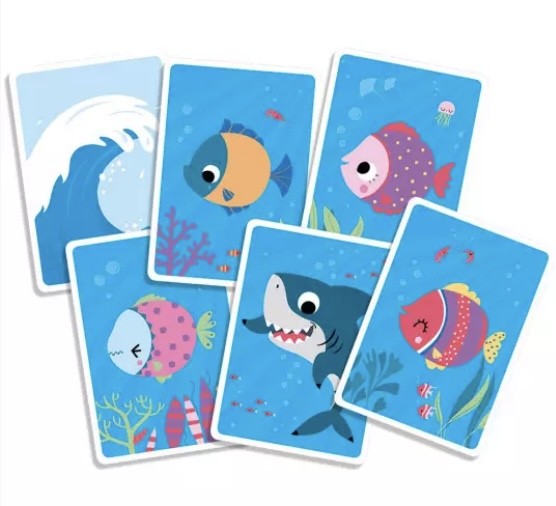 Jeu de cartes - Gare au requin