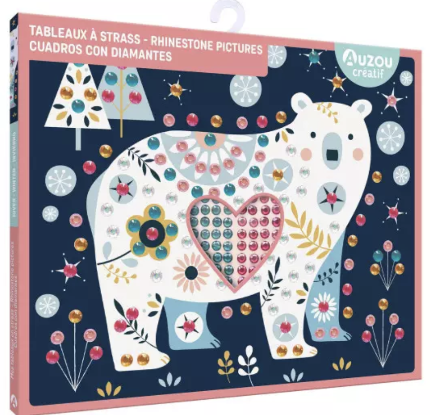 Ma pochette d'artiste - Mes tableaux scintillant à strass