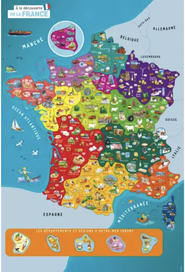 A la découverte de la France