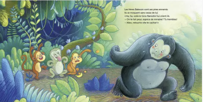 Momo et sa petite grande amie