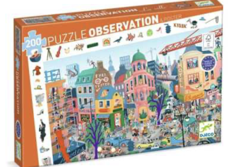 Puzzle Observation - La ville