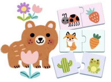 Puzzle duo - Couleurs