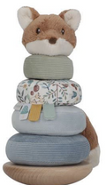 Tour à empiler - Renard bois et tissu - Forest Friends
