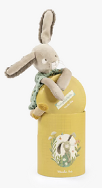 Poupée lapin sauge en boîte - Trois petits lapins