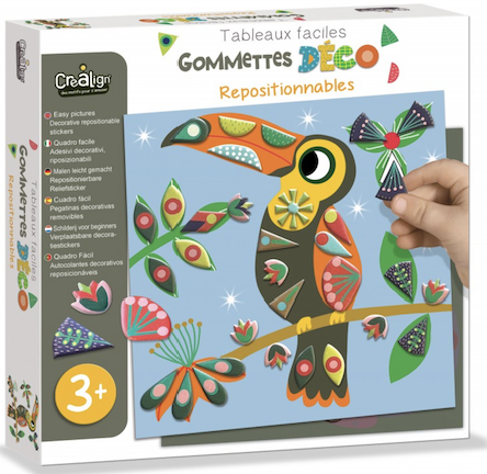 Gommettes déco repositionnables - Dans mon arbre