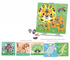 Gommettes déco repositionnables - Dans ma savane