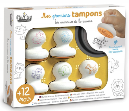 Mes premiers tampons - Les animaux de la savane
