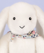 Lapin Fleurette - Blanc 25 cm