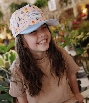 Casquette Hello Hossy - Flore