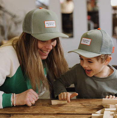Casquette Hello Hossy - Mini Olive