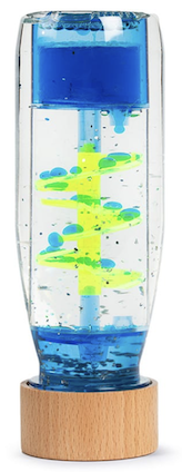 Bouteille sensorielle - Move bottle Spirale Blue