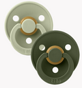 Pack de 2 tétines Bibs anatomique - Taille 1 ( Sage / Hunter Green )