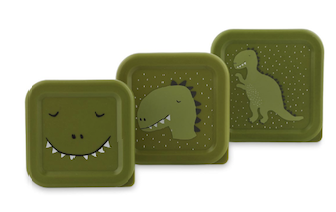 Boîte à goûter - 3 pièces - Mr Dino