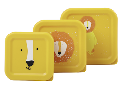 Boîte à goûter - 3 pièces - Mr Lion
