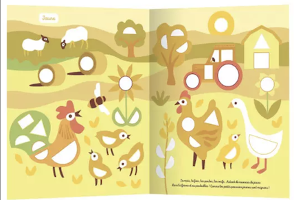 1000 gommettes formes - Les couleurs
