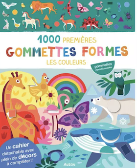 1000 gommettes formes - Les couleurs