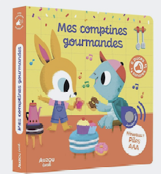Livre musical - Mes comptines gourmandes