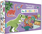 Mon petit coffret aimanté -  Dinosaures