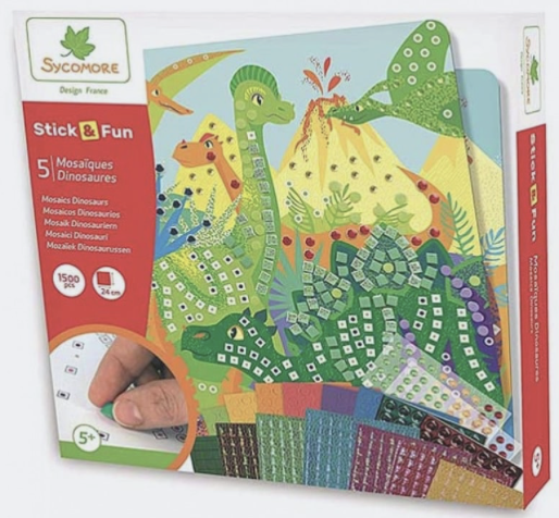 Stick'N Fun - Mosaiques - Dinosaures