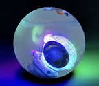 Balle rebondissante lumineuse - Space
