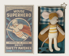 Souris Super Héros - Petit frère et sa boîte assortie