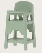 Chaise Haute - Souris - Menthe