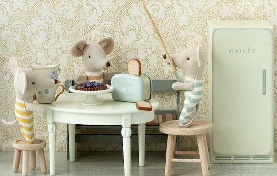 Toaster, Souris - Menthe