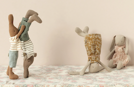 Lapin - taille 1 - Marron chocolat - T-shirt & short