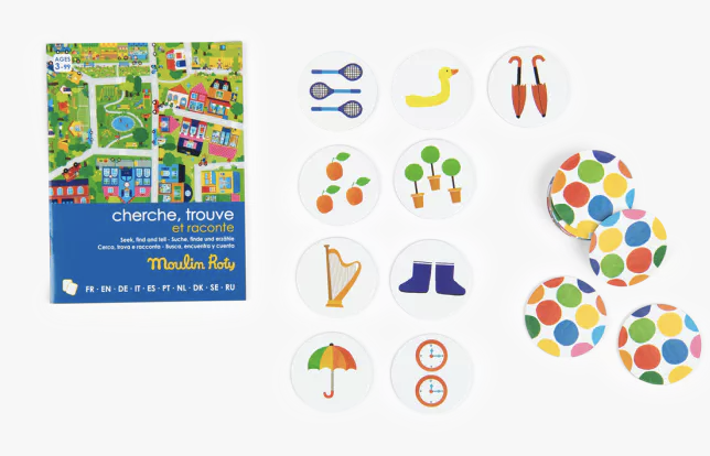 Jeu Cherche Trouve et Raconte - Les Popipop