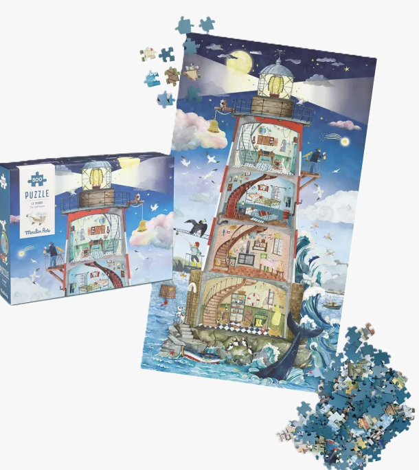 Puzzle Phare - Le Jardin du Moulin
