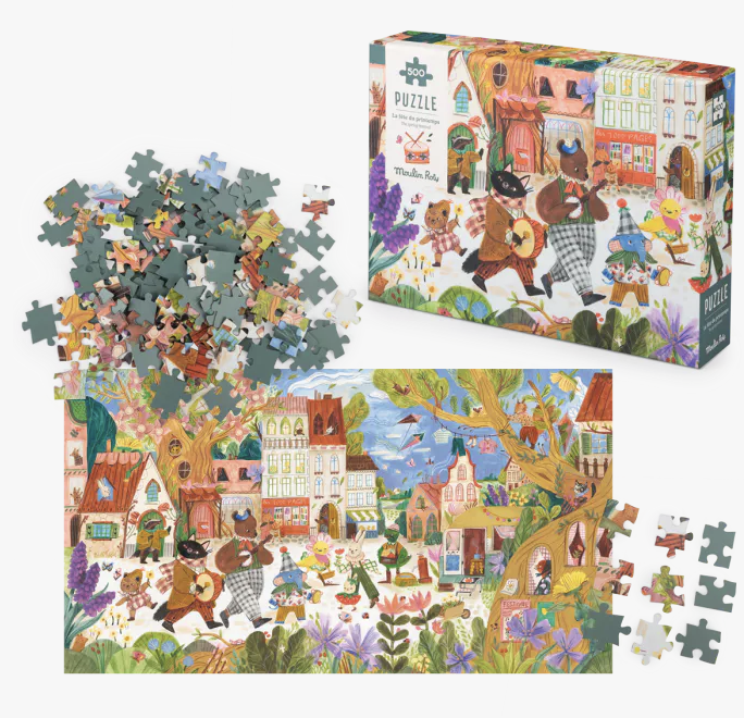 Puzzle La fête du Printemps - Les Minouchkas