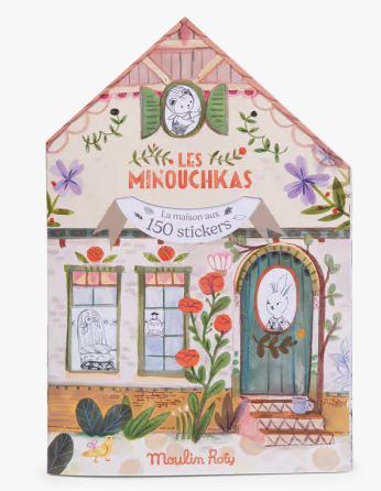 Cahier stickers - Les Minouchkas