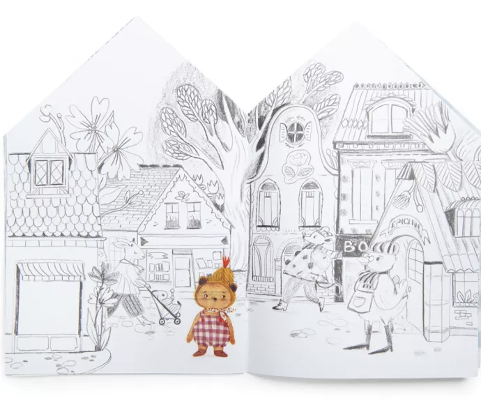 Cahier stickers - Les Minouchkas