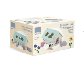 Mini boîte à formes - Maison des animaux