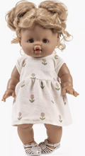 Gordies - Robe Faustine sans manches en éponge Fleurs douces -Emile & Ida