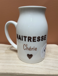 Pot à lait - petit vase - Maîtresse Léopard