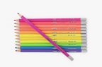 12 crayons de couleurs néon - Les Schmouks