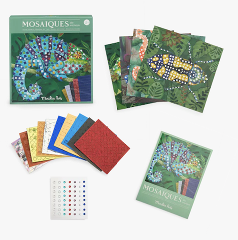 Mosaïques des animaux - Tout autour du monde