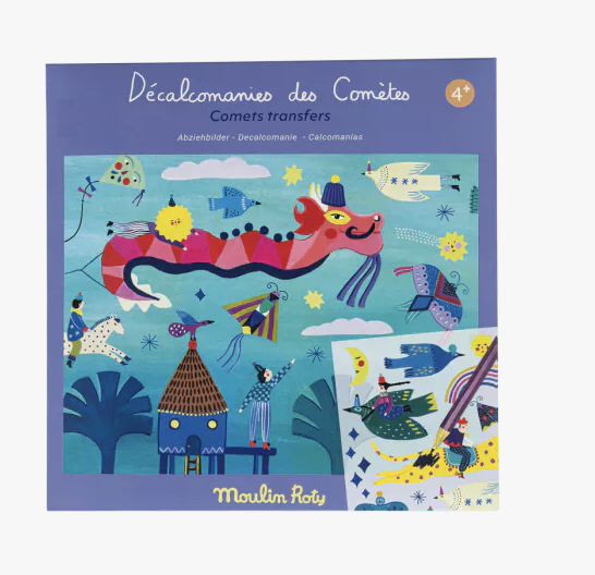 Décalcomanies - Les Comètes filantes