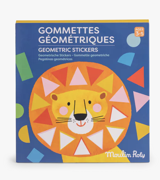 Gommettes géométriques - Les Toupitis
