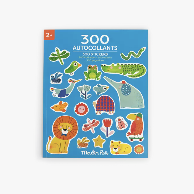 Cahier de 300 stickers - Les Toupitis