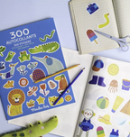 Cahier de 300 stickers - Les Toupitis