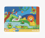 Puzzle sonore animaux en bois - Les Toupitis