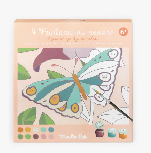 Peintures au numéro -  Les Rosalies
