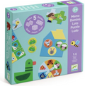 Mémo Domino Loto Puzzle - À la ferme
