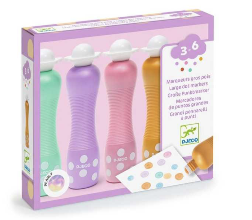 Marqueurs gros pois - Pearly