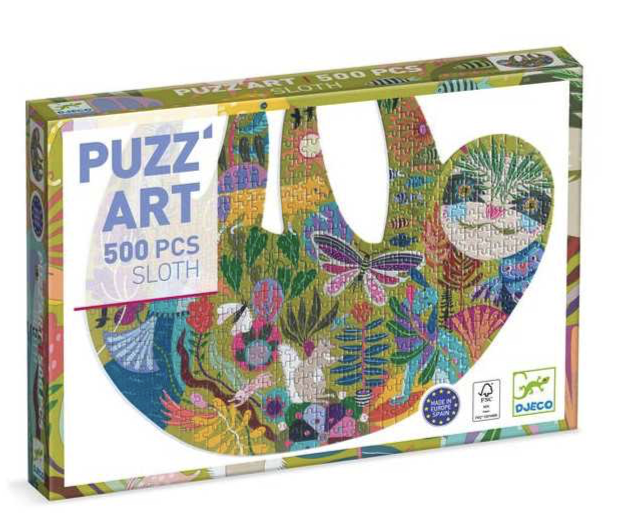Puzzle - Puzz'art - Paresseux 500 pièces