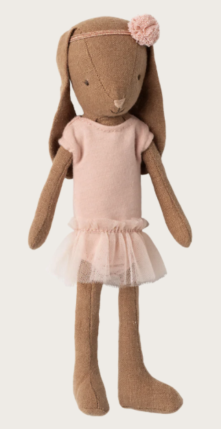 Lapin, Size 1- Body et tutu marron chocolat