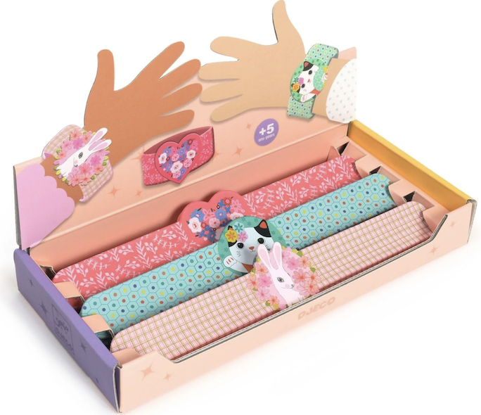 Bracelet enrouleur - Chat - Lapin - Coeur
